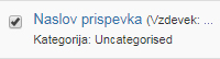 Označimo kvadratek